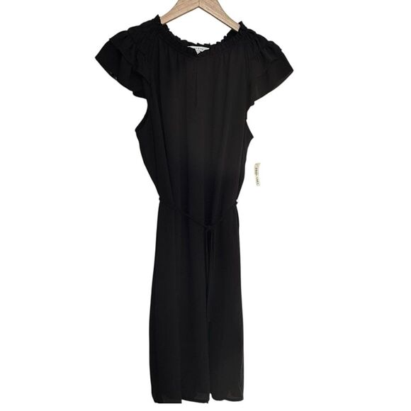 Dresses & Skirts - Lark & Ro Black Tie Waist Lightweight Lined Dress. 4. NEW.